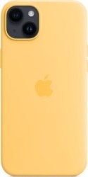 Apple iPhone 14 Plus Silicone Case with MagSafe sunglow
