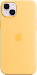 Apple iPhone 14 Plus Silicone Case with MagSafe sunglow