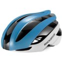 Kask rowerowy Rockbros 10110004004 rozmiar M - niebiesko-biały