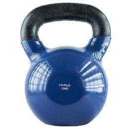 Kettlebell żeliwny pokryty winylem HMS KNV32 BLUE