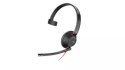 Słuchawki przewodowe HP Poly Blackwire 5210 Mono + Adapter USB-C/A - 8X230AA