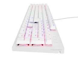 Genesis Thor 303 RGB biała Outemu Peach Silent