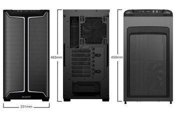 OBUDOWA BE QUIET! PURE BASE 501 DX Black BGW76 OBUDOWA BE QUIET! PURE BASE 501 DX Black BGW76