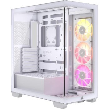 ICUE LINK 3500X RGB Tempered Glass Mid-Tower White ICUE LINK 3500X RGB Tempered Glass Mid-Tower White