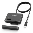 Unitek Mostek USB-C na dyski SATA i M.2 MVMe UNITEK