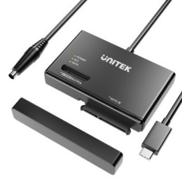 Unitek Mostek USB-C na dyski SATA i M.2 MVMe UNITEK