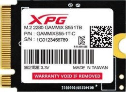 ADATA SSD GAMMIX S55 1TB Gen 4x4 2230