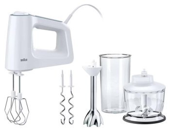 Braun MultiMix 3 HM 3137WH biały Braun MultiMix 3 HM 3137WH biały