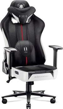 Fotel Diablo X-Player 2.0 King Size Czarno-Biały (X-PLAYER2.0CZABI) Fotel Diablo X-Player 2.0 King Size Czarno-Biały (X-PLAYER2.0CZABI)