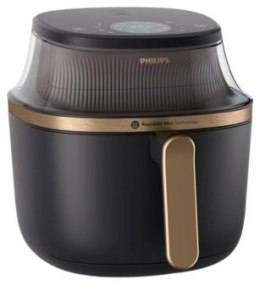Frytkownice - Philips Ovi Mini 3000 NA322/00 czarny/złoty