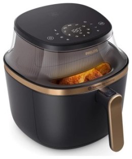 Frytkownice - Philips Ovi Mini 3000 NA322/00 czarny/złoty