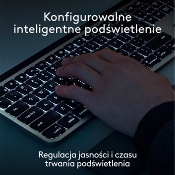 Logitech MX Keys S for Mac Grafitowy Logitech MX Keys S for Mac Grafitowy