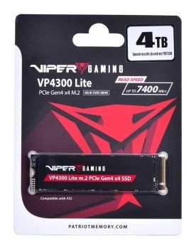 SSD Patriot Viper VP4300L M.2 PCI-Ex4 NVMe 4TB SSD Patriot Viper VP4300L M.2 PCI-Ex4 NVMe 4TB