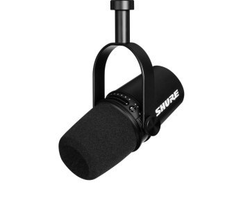 Shure MV7-K - Mikrofon lektorski/wokalny ze złączem XLR/USB-C Czarny Shure MV7-K - Mikrofon lektorski/wokalny ze złączem XLR/USB-C Czarny