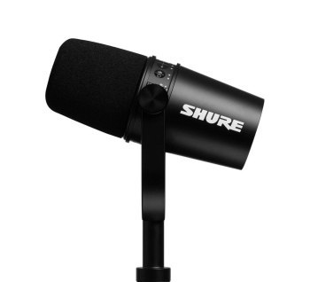 Shure MV7-K - Mikrofon lektorski/wokalny ze złączem XLR/USB-C Czarny Shure MV7-K - Mikrofon lektorski/wokalny ze złączem XLR/USB-C Czarny