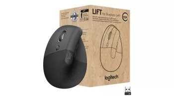 Mysz bezprzewodowa Logitech Lift for Business ergonomiczna dla leworęcznych grafitowa 910-006495 Logitech Mysz bezprzewodowa Logitech Lift for Business ergonomiczna dla leworęcznych grafitowa 910-006495 Logitech