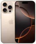 Smartfon Apple iPhone 16 Pro 256GB Tytan Pustynny