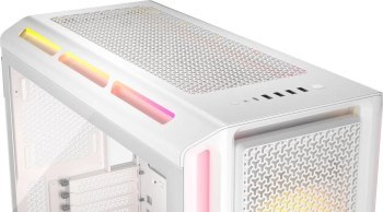 Corsair 5000T LX RGB Tempered Glass Mid-Tower White Corsair 5000T LX RGB Tempered Glass Mid-Tower White