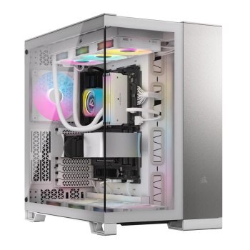 Corsair 6500X Tempered Glass Mid-Tower White/Gray Corsair 6500X Tempered Glass Mid-Tower White/Gray