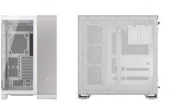 Corsair 6500X Tempered Glass Mid-Tower White/Gray Corsair 6500X Tempered Glass Mid-Tower White/Gray
