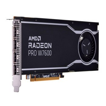Karta graficzna AMD Radeon Pro W7600 8GB GDDR6 4x DisplayPort 2.1 130W PCI Gen4 x8 Karta graficzna AMD Radeon Pro W7600 8GB GDDR6 4x DisplayPort 2.1 130W PCI Gen4 x8
