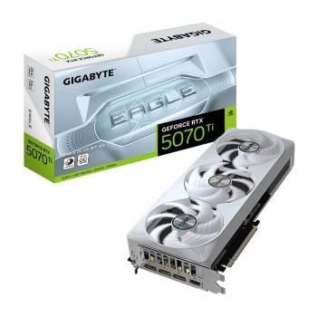 Karta graficzna Gigabyte GeForce RTX 5070 Ti EAGLE ICE OC 16GB Karta graficzna Gigabyte GeForce RTX 5070 Ti EAGLE ICE OC 16GB