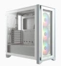 OBUDOWA CORSAIR iCUE 4000X RGB TG Mid Tower WHITE