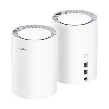 Access Point CUDY M1800(2-Pack) AX1800 Dual Band Wi-Fi 2x Gigabit Mesh CUDY Access Point CUDY M1800(2-Pack) AX1800 Dual Band Wi-Fi 2x Gigabit Mesh CUDY