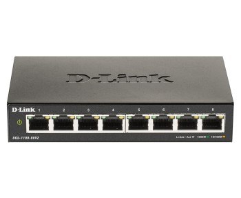 D-Link DGS-1100-08V2/E 8-Port Gigabit Smart Manage D-Link D-Link DGS-1100-08V2/E 8-Port Gigabit Smart Manage D-Link