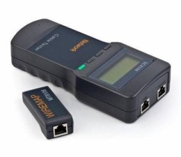 Tester kabli RJ-45 i RJ-11, RG-58 Gembird NCT-3 z wyświetlaczem Gembird