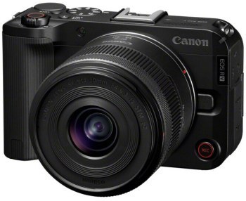 Aparat fotograficzny - Canon EOS R50 V + RF-S 14-30mm F4-6.3 IS STM PZ Czarny Aparat fotograficzny - Canon EOS R50 V + RF-S 14-30mm F4-6.3 IS STM PZ Czarny