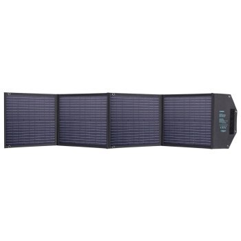 Choetech ładowarka solarna 100W składana USB C, 2x USB PD QC czarna (SC009-V2)