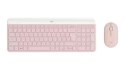 Zestaw bezprzewodowy Logitech MK470 klawiatura + mysz różowa 920-011322