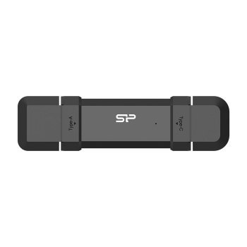 SSD Silicon Power DS72 500GB Dual USB-C/USB 3.2 SSD Silicon Power DS72 500GB Dual USB-C/USB 3.2