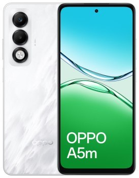 Smartfon OPPO A5m 8/256GB Biały Smartfon OPPO A5m 8/256GB Biały