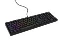 Genesis Thor 404 czarna RGB Outemu Peach Silent