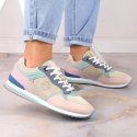 Skórzane sneakersy Big Star W INT1851 multikolor