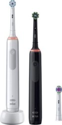 Szczoteczki - Oral-B Pro 3 3900 Duo Black/White