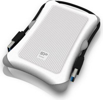 Dysk zewnętrzny Silicon Power Armor A30 2TB 2.5 USB 3.2 5400 obr/min White (SP020TBPHDA30S3W) Dysk zewnętrzny Silicon Power Armor A30 2TB 2.5 USB 3.2 5400 obr/min White (SP020TBPHDA30S3W)