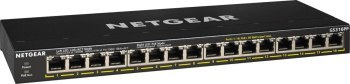 Netgear Switch 16PT GE UNMANAGED SWCH HI-PWR POE+ Netgear Switch 16PT GE UNMANAGED SWCH HI-PWR POE+