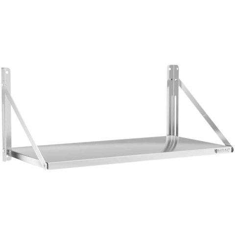 Półka ścienna gastronomiczna składana ze stali nierdzewnej do 40 kg 100 x 45 cm Półka ścienna gastronomiczna składana ze stali nierdzewnej do 40 kg 100 x 45 cm