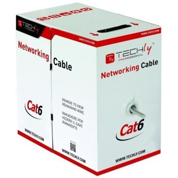 TECHLY KABEL SKRĘTKA KAT 6 S/FTP PIMF DRUT 305M BO TECHLY KABEL SKRĘTKA KAT 6 S/FTP PIMF DRUT 305M BO