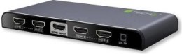 Techly Spliter 4-portowy