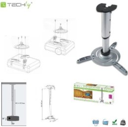 Uchwyt - Techly Sufitowy uchwyt do projektora (301566) 60 - 102 cm