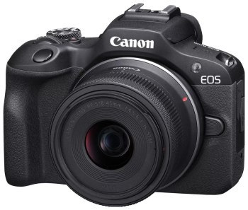 Aparat fotograficzny - Canon EOS R100 + obiektyw RF-S 18-45mm IS STM + obiektyw RF-S 55-210mm IS STM Aparat fotograficzny - Canon EOS R100 + obiektyw RF-S 18-45mm IS STM + obiektyw RF-S 55-210mm IS STM