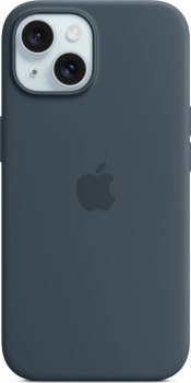 Apple iPhone 15 Silicone Case storm blue Apple iPhone 15 Silicone Case storm blue