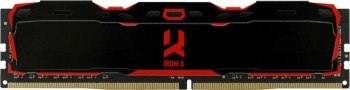 GOODRAM DDR4 32GB PC4-25600 (3200MHz) 16-20-20 DUAL CHANNEL KIT IRDM X BLACK 1024x8 GOODRAM DDR4 32GB PC4-25600 (3200MHz) 16-20-20 DUAL CHANNEL KIT IRDM X BLACK 1024x8