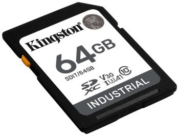 Kingston Industrial SDHC 64GB Class 10 A1 pSLC Kingston Industrial SDHC 64GB Class 10 A1 pSLC