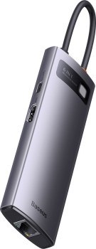 Replikator - Baseus StarJoy Series Hub 6w1, USB-C do HDMI + 3 x USB 3.0 + USB-C PD + RJ45