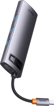 Replikator - Baseus StarJoy Series Hub 6w1, USB-C do HDMI + 3 x USB 3.0 + USB-C PD + RJ45 Replikator - Baseus StarJoy Series Hub 6w1, USB-C do HDMI + 3 x USB 3.0 + USB-C PD + RJ45